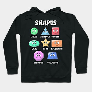 Shapes Pre-K Kindergarten Teacher Back to School Hoodie